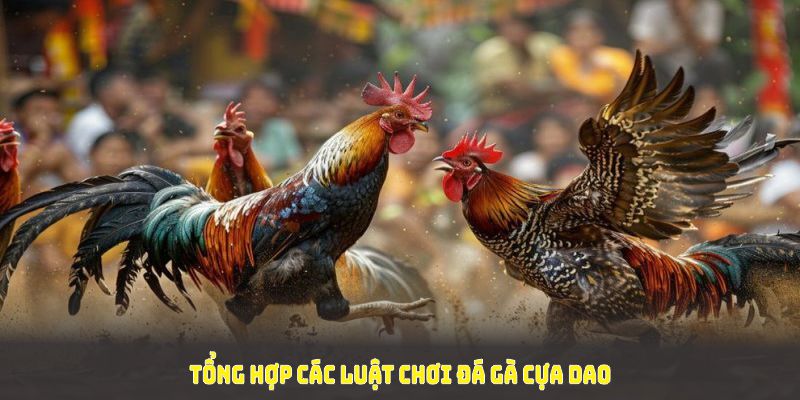 Tổng hợp các luật chơi đá gà cựa dao cơ bản