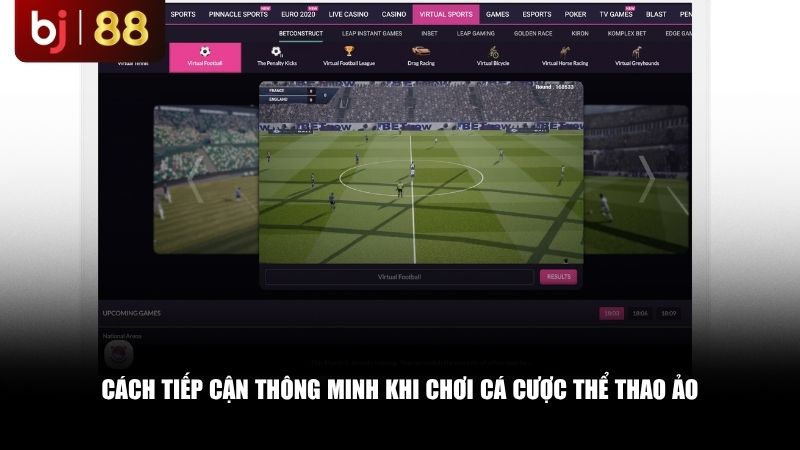 Cách tiếp cận thông minh khi chơi cá cược thể thao ảo