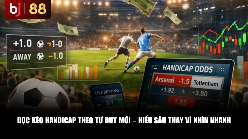 Đọc kèo handicap theo tư duy mới – hiểu sâu thay vì nhìn nhanh