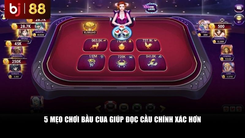 5 mẹo chơi bầu cua giúp đọc cầu chính xác hơn