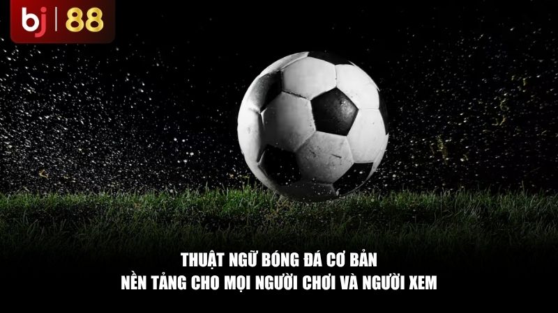 Bạn cần làm quen với những thuật ngữ bóng đá cơ bản nhất
