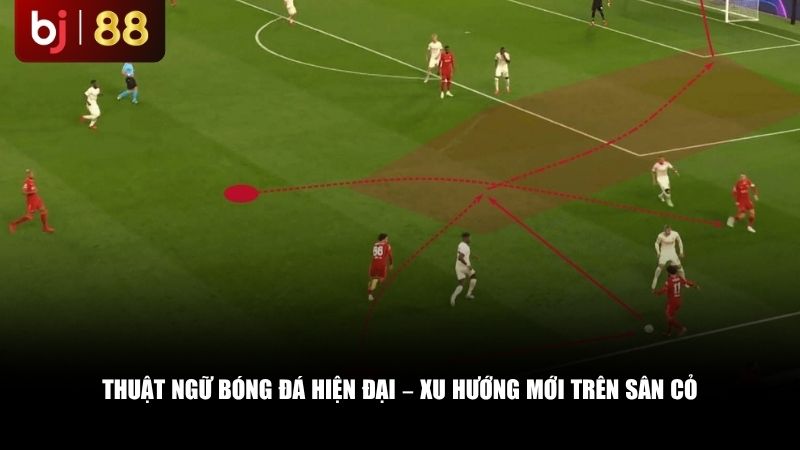 Nhiều thuật ngữ bóng đá mới phản ánh xu hướng hiện đại